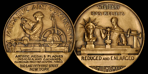 Medallic 25th Anniversary Medal